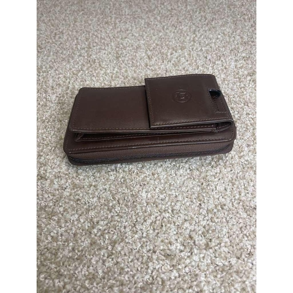Leather Wallet & Organizer for Checks, Cash, Cards, IDs Unisex - Picture 7 of 8